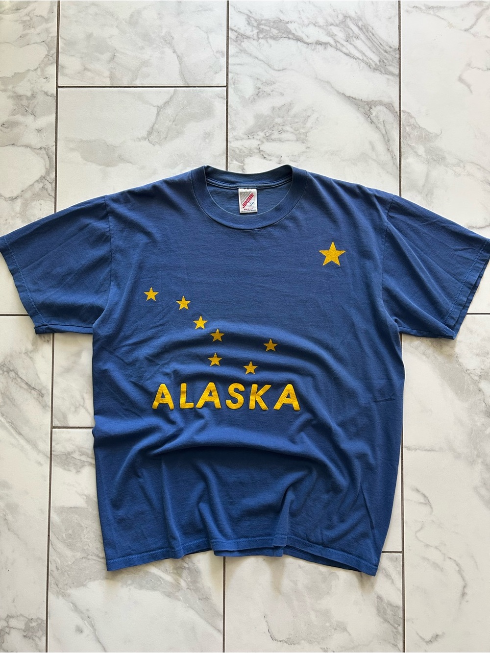 Vintage 90’s Alaska State Flag Big Dipper & Polaris Constellation Graphic Tee